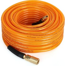 Air Compressor Hose 1/4 Inch X 100 Feet Flexeel Reinforced Polyurethane ... - £26.74 GBP