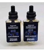 (2) HAPPY HANUKKAH Wallflower Refill Bath &amp; Body Works Fragrance - €24,57 EUR