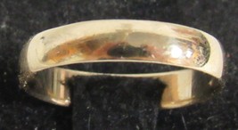 Romel 10k Yellow Gold 3mm Unisex Traditional Ring Sz 7.75 Wedding Band 1.7 R.M.I - £102.63 GBP
