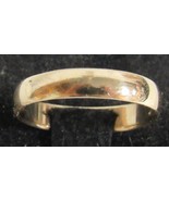 Romel 10k Yellow Gold 3mm Unisex Traditional Ring Sz 7.75 Wedding Band 1... - $128.69