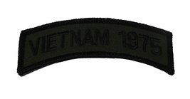 Vietnam 1975 TAB Subdued OD Olive DRAB Rocker Patch - Veteran Owned Business. - £4.37 GBP