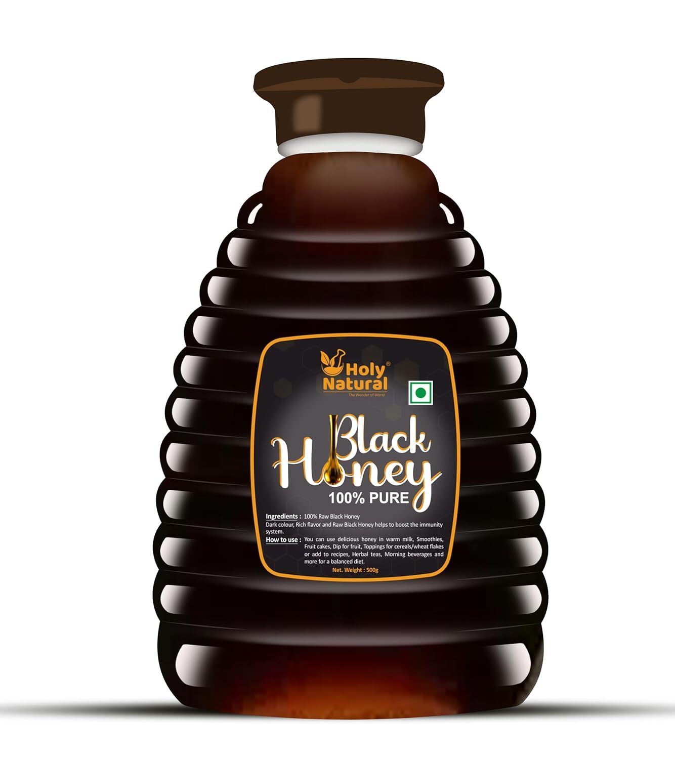 Natural Black Honey(500 Gm)|Pure&amp;Natural No Added Sugar&amp;Color Immunity B... - $28.70
