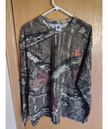 Mens Mossy Oak camoflage long sleeve T shirt - £7.91 GBP