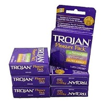 Product Of Trojan, Pleasure Pack Ultra Ribbed Lubricant, Count 6 (3Pk) - Birth C - £12.50 GBP