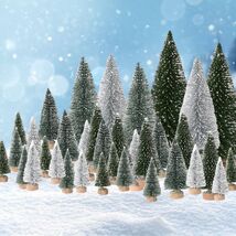 36PCS Bottle Brush Christmas Trees Multi-Size Table Decor with Wood Base - $371.48 MXN 36PCS Bottle Brush Christmas Trees Multi-Size Table Decor with Wood Base - $371.48 MXN