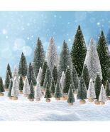 36PCS Bottle Brush Christmas Trees Multi-Size Table Decor with Wood Base - $371.48 MXN 36PCS Bottle Brush Christmas Trees Multi-Size Table Decor with Wood Base - $371.48 MXN