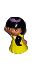 Dora the Explorer 2&quot; Tall PVC Figurine Yellow Dress Figure 2004 Mattel V... - £3.95 GBP