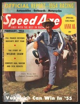 Speed Age 2/1955-Jimmy Bryan #9 cover-Story of Wilbur Shaw-Bill France review... - £22.88 GBP
