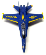 Blue Angels Fighter Jet Die Cast 9&quot; Long Plane - $182.32 MXN