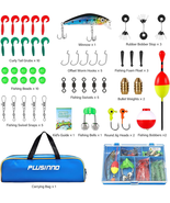 Kids Fishing Pole with Spincast Reel Telescopic Fishing Rod Combo Full K... - $41.43