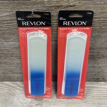 2 Pack ~Revlon Bacteria Shield Glass Foot Buffer - $13.74