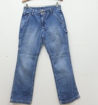 Tommy Jeans Carpenter Jeans Size 7 Y2K Sandblasted AZT-AZT Medium Wash M... - £22.10 GBP