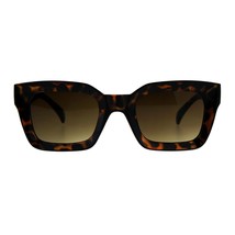 Womens Sunglasses Square Rectangular Beveled Dimensional Frame UV 400 - £9.48 GBP+