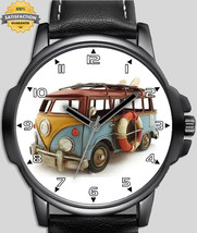 Classic Car 2  Vintage Art Unique Wrist Watch FAST UK - £43.30 GBP