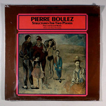 Pierre Boulez - Structures For Two Pianos (1970) [SEALED] Vinyl LP • Kontarsky - $16.61