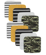 Gerber Newborn Baby Boy Assorted Terry Printed Washcloths, 10 Pack - $12.95