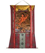 AKASH YOGINI/ FLYING DAKINI OLD OIL VARNISHED THANGKA PAINTING WITH SILK... - €277,23 EUR AKASH YOGINI/ FLYING DAKINI OLD OIL VARNISHED THANGKA PAINTING WITH SILK... - €277,23 EUR