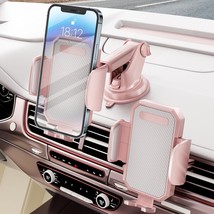 3-In-1 Phone Mount For Car, Diamond Stickers Freely Diy, Sturdy &amp; Secure Long Ar - £26.70 GBP