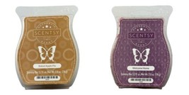 (2) Scentsy Baked Apple Pie &amp; Welcome Home 3.2 Oz Bar Lot - £11.21 GBP