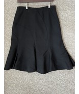 Metrostyle Women’s Black Wool Flared Skirt Size 12 - $27.22 CAD
