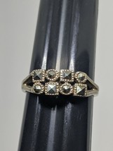 Vintage Sterling Silver 925 Marcasite Ring Size 8.5 - £18.18 GBP
