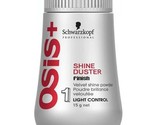 Schwarzkopf Osis+ Shine Duster Finish Velvet Shine Powder 1 Light Contro... - £13.51 GBP