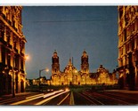 Catedral Metropolitana De La Ciudad De México Messico Città Cromo Cartol... - $4.04
