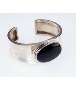 Mark Jimenez Sterling Silver Cuff with Onyx Stone Gorgeous - €284,58 EUR Mark Jimenez Sterling Silver Cuff with Onyx Stone Gorgeous - €284,58 EUR