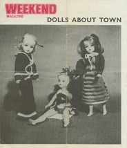 Vintage knitting pattern for 6 various outfits for Sindy or Barbie fashion dolls - £2.56 GBP