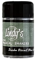 Lindy&#39;s Stamp Gang Magical Shaker 2.0 Individual Jar 10g-Dunka Biscuit Blue Gree - £16.83 GBP