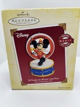 2005 Hallmark Mickey Mouse Magic Light Music Ornament Disney 50 Years *VIDEO!* - £13.92 GBP
