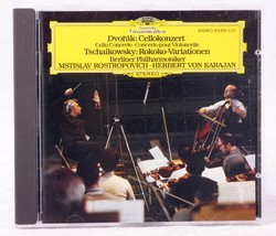 Dvorák: Cello Concerto &amp; Tchaikovsky: Variations on a Rococo theme CD 41... - £5.14 GBP