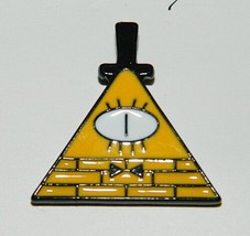 Gravity Falls Animated TV Series Pyramid Logo Enamel Metal Pin NEW UNUSED - £6.25 GBP