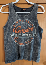 Harley Davidson Tank Top Women Sz XS Genuine Motorcycles Made in USA Manchester - £11.58 GBP