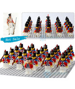 21pcs/set Redcoat British troops American Revolutionary War Minifigures - $618.42 MXN