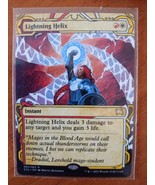 Lightning Helix Borderess Magic The Gathering Strixhaven Archiv 62 Showc... - $2.62