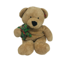 Ty Pluffies 2005 Baby Brown Teddy Bear Beary Merry Stuffed Animal Plush Toy - £14.86 GBP