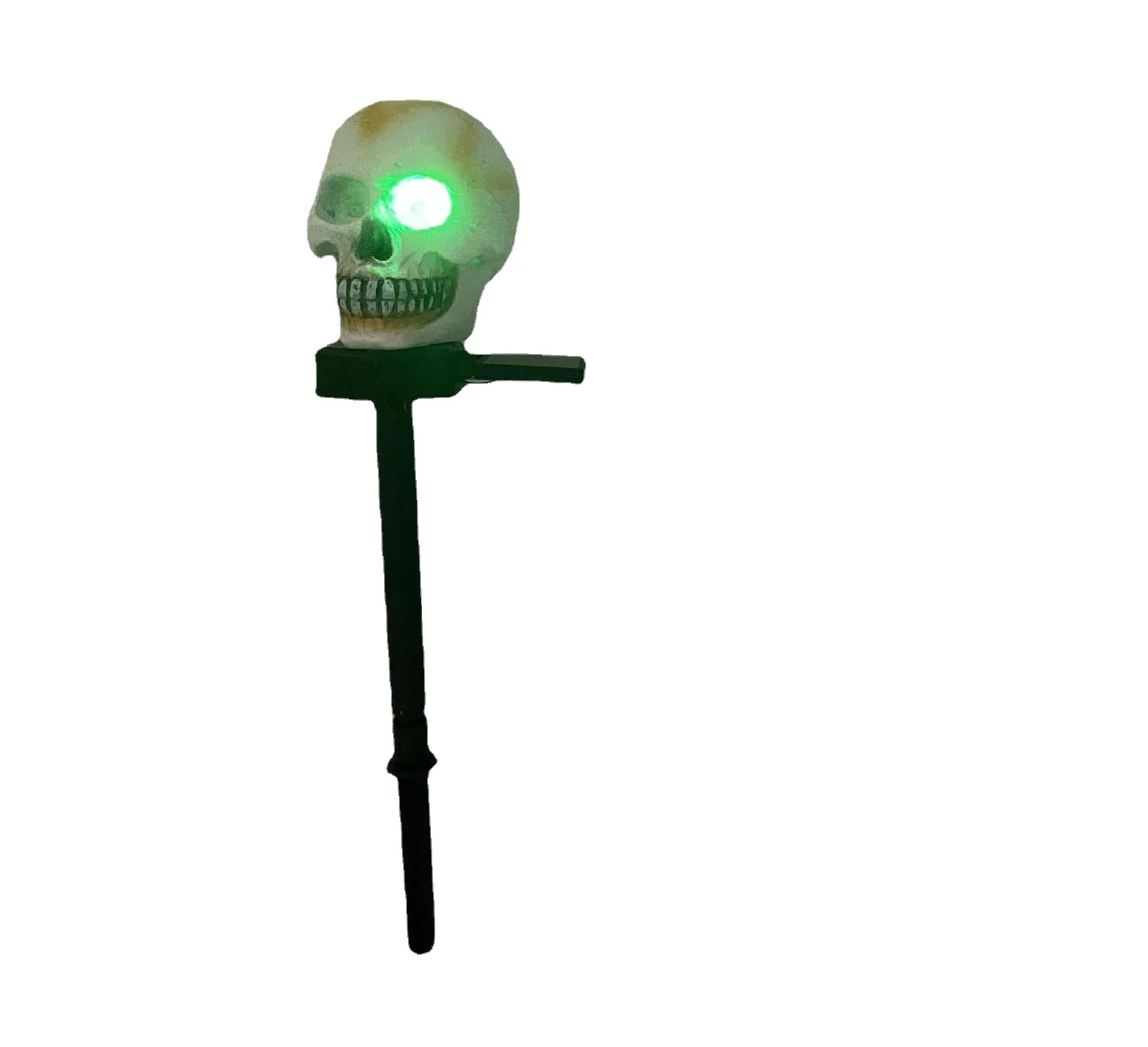 Ghost ground lamp luminous skull terror solar energy skull head light halloween haunted thumb200