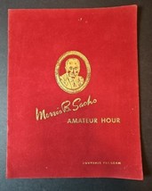 Morris B Sachs Amateur Hour 531st Broadcast Sunday November 12 1944 Program - $720.91 MXN