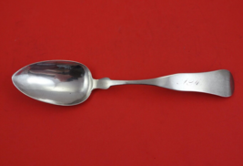 Coin Silver by Various Makers Serving Spoon by Abner Kirby c, 1844-1854  8 1/2&quot; - £149.56 GBP