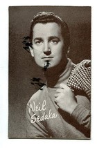 NEIL SEDAKA-ARCADE CARD-1920 G - $16.30