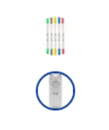 Edible Ink Markers - 5 Piece Set Various Colors New Priced Each Set - €8,67 EUR