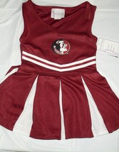 NCAA Florida State Seminoles Infant Cheer Dress 1-pc 2T Two Feet Ahead - £31.65 GBP