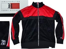 TOMMY HILFIGER X Lewis Hamilton Chaqueta de terciopelo 2XL  TO02 T2P - £58.89 GBP