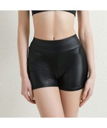 Womens Clubwear Mini Shorts Leather Fit Short Sexy Dresses Glossy Linger... - $15.90