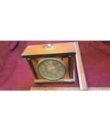 Antique wooden mechanical shelf clock [CLK10142] - $1,606.17 MXN