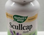 Nature&#39;s Way Scullcap Herb  Traditional Sleep Aid 425 mg 100 Capsules No... - £11.86 GBP