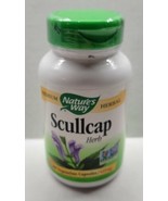 Nature&#39;s Way Scullcap Herb  Traditional Sleep Aid 425 mg 100 Capsules No... - £11.86 GBP