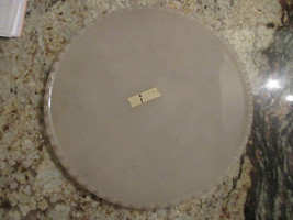  Vintage 1950s Dental Milk Glass Round Instrument Surgucal Tray I - £44.42 GBP