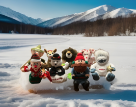 Rudolph Island Of Misfit Toys Plush Lot Vintage 2000  W/Tags Lot Of 8 - $64.35 Rudolph Island Of Misfit Toys Plush Lot Vintage 2000  W/Tags Lot Of 8 - $64.35